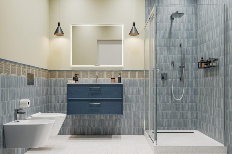 Совмещенный санузел Монтальбано / Терраццо Совмещенный санузел Монтальбано / Терраццо