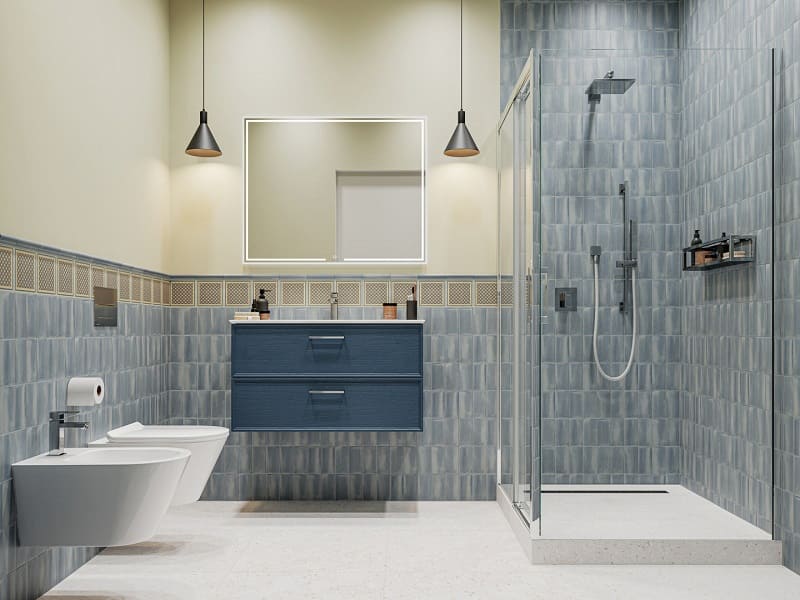 Совмещенный санузел Монтальбано / Терраццо Совмещенный санузел Монтальбано / Терраццо