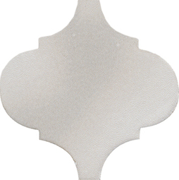 Арабески Майолика серый светлый глянцевый 26x30x0,7