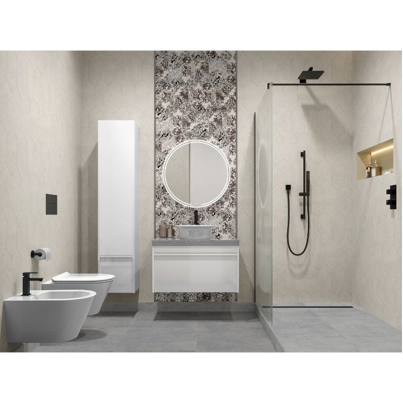 Совмещенный санузел Каламита / Про Стоун Совмещенный санузел Каламита / Про Стоун