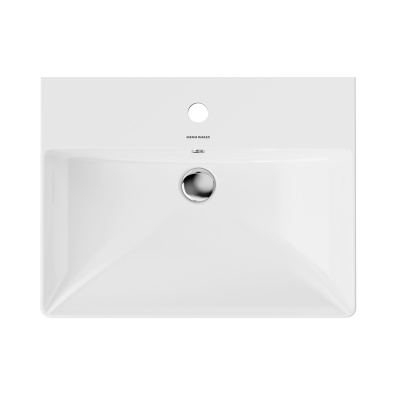 Раковина Pro/Про мебельная\подвесная 55, белая глянцевая    