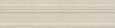 Бордюр Багет Параллель бежевый светлый матовый 20x5x1,9