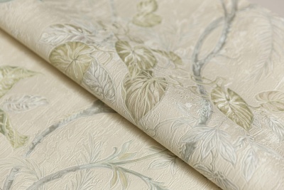 Обои виниловые Оранжерея мотив, жёлтый