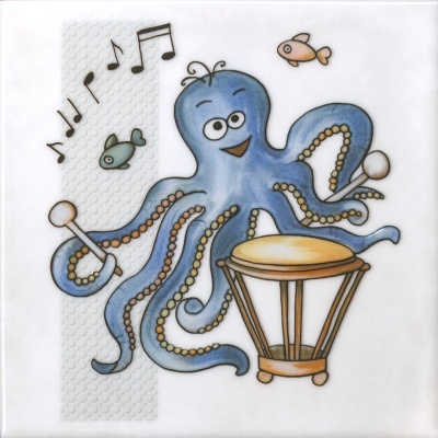 Декор Симфония 6 глянцевый 20x20x0,69