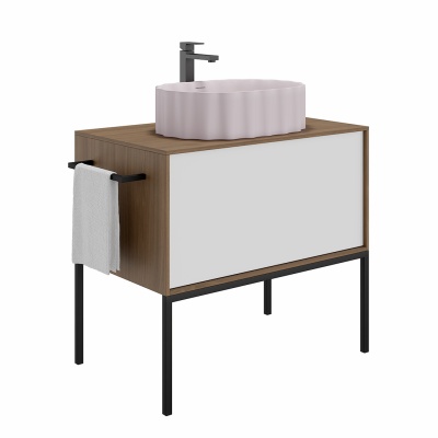 Раковина ARTBASIN Conchiglia/АртБейзин Конкилья накладная 50, мальва матовая Раковина ARTBASIN Conchiglia/АртБейзин Конкилья накладная 50, мальва матовая