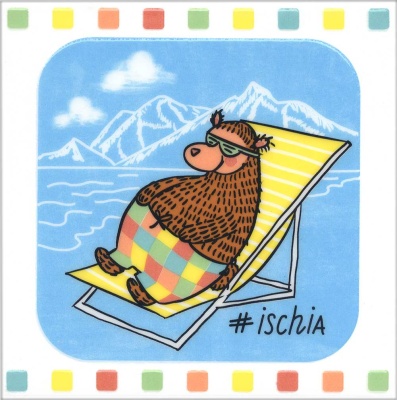 Декор Большое путешествие Искья глянцевый 20x20x0,69