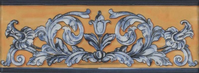 Декор Площадь Испании глянцевый 15x40x0,8