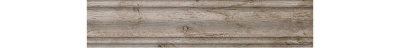Плинтус Антик Вуд бежевый 39,8x8x1,55