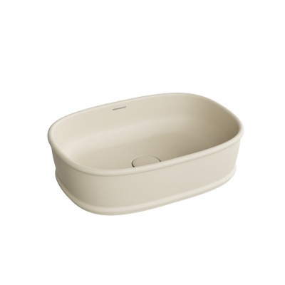 Раковина Circo/Чирко накладная 50, песочная матовая