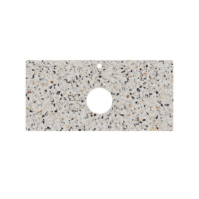 Столешница для накладных раковин Бричиола 100, белый натуральный