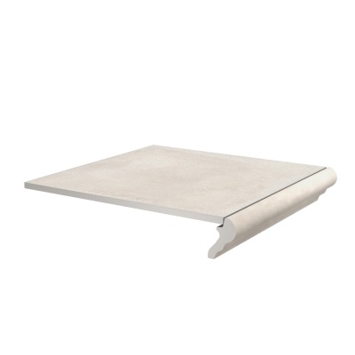 Ступень фронтальная Коллиано бежевый светлый матовый 30x30x0,8