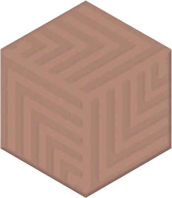 Декор Агуста розовый матовый 6x5,2x0,69 Декор Агуста розовый матовый 6x5,2x0,69