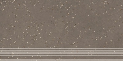 Ступень Пунтум коричневый матовый обрезной 30x60x0,8