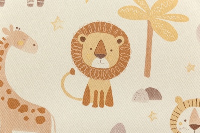 Обои виниловые на флизелиновой основе Уик-энд мотив, жёлтый сафари Обои виниловые на флизелиновой основе Уик-энд мотив, жёлтый сафари