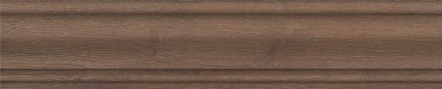 Плинтус Тровазо коричневый матовый 39,8x8x1,55