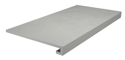 Ступень клееная Про Чементо серый матовый 33x60x0,9