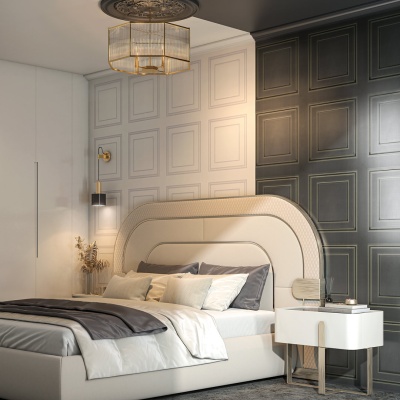 Обои виниловые Буазери мотив, черный Обои виниловые Буазери мотив, черный