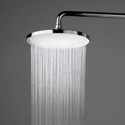 Душевая колонна Fonte/Фонте на 3 потока с фиксированным изливом и механическим смесителем, хром