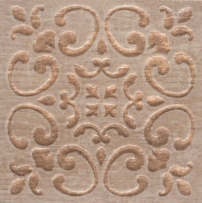 Вставка Браш Вуд бежевый 9,9x9,9x0,8