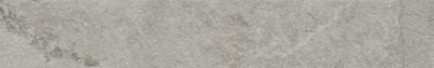 Плинтус Сплит серый матовый обрезной 60x9,5x0,8