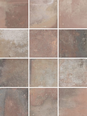 Спартель микс матовый 29,8х39,8x0,7 из 12 частей 9,8x9,8