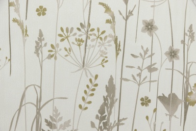 Обои виниловые на флизелиновой основе Платан, мотив, зелёный Обои виниловые на флизелиновой основе Платан, мотив, зелёный