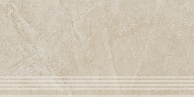 Ступень Эстерель бежевый светлый матовый обрезной 30x60x0,9