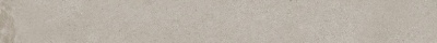 Керамический бордюр 20x2x0,9 Карандаш Пьяцца серый светлый матовый