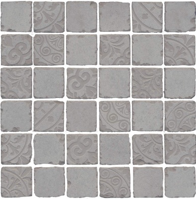 Декор Про Фьюче серый мозаичный 30x30x0,9