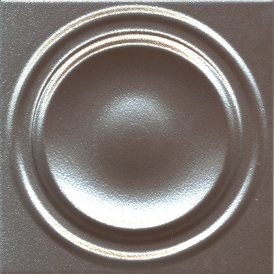 Декор Арль металл глянцевый структура обрезной 20x20x0,95