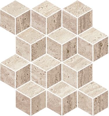 Декор Про Травертин мозаичный микс матовый обрезной 34,5x37x0,9