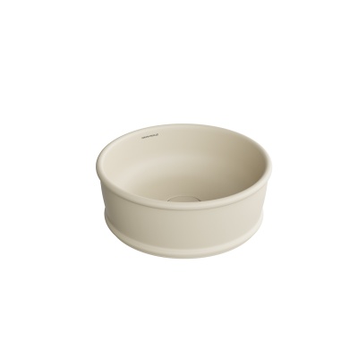 Раковина Circo/Чирко накладная 36, песочная матовая