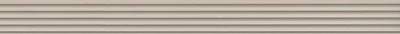 Бордюр Спига бежевый стуктура матовый 40x3,4x0,9
