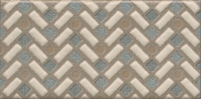 Декор Монтанелли матовый 7,4x15x0,69