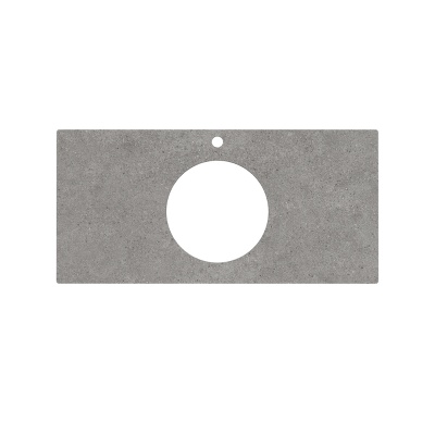 Столешница из керамогранита Фондамента 100, серая Столешница из керамогранита Фондамента 100, серая