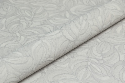 Обои виниловые на флизелиновой основе Мираж база универсальная, серый, листья Обои виниловые на флизелиновой основе Мираж база универсальная, серый, листья