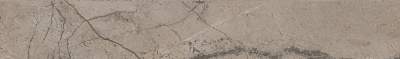 Плинтус Ифран бежевый светлый матовый обрезной 60x9,5x0,9