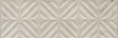 Бордюр Карму бежевый матовый обрезной 30x9,6x1 Бордюр Карму бежевый матовый обрезной 30x9,6x1