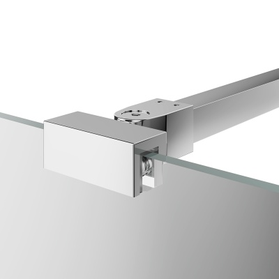 Фиксатор для стеклянной шторки VETRO, 25 см, хром Фиксатор для стеклянной шторки VETRO, 25 см, хром