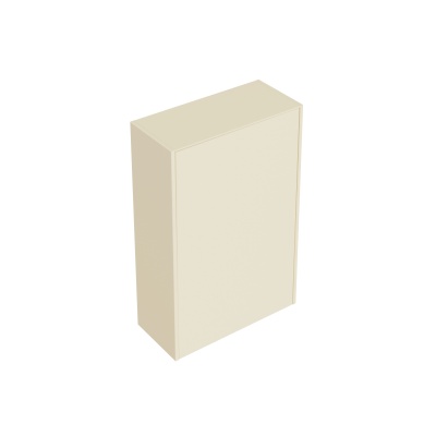 Тумба-модуль Caravan/Караван хранение без боковин, подвесная 45, нажимное открывание, сливочная матовая