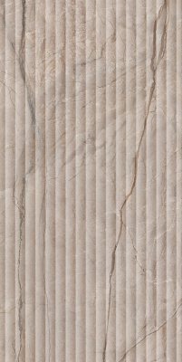 Ифран бежевый светлый глянцевый структура обрезной 60x119,5x1