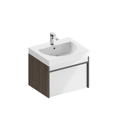 Тумба Modula/Модула подвесная 60 с ящиком 1+1, арабика