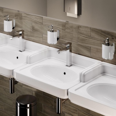 Раковина Pompei/Помпеи подвесная/мебельная 60, белая глянцевая