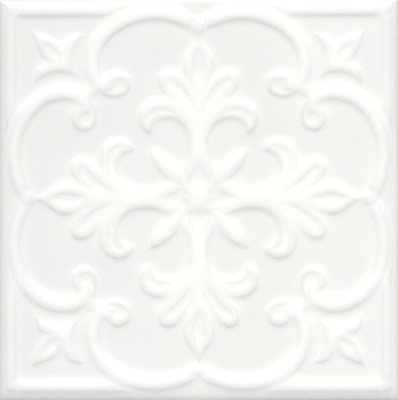 Суррей белый глянцевый 20x20x0,83