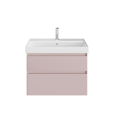 Тумба Cubo/Кубо подвесная с ящиками 70, мальва матовая Тумба Cubo/Кубо подвесная с ящиками 70, мальва матовая