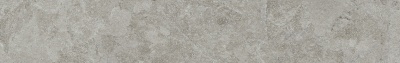 Плинтус Сплит серый матовый обрезной 60x9,5x0,8