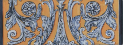 Панно Площадь Испании глянцевый (из 4 ч. разм. 15х40) 60х40x0,8