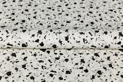 Обои виниловые на флизелиновой основе Семинато мотив, черно-белый