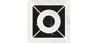 Декор Фрагонар наборный белый 9,9x9,9x0,9 Декор Фрагонар наборный белый 9,9x9,9x0,9