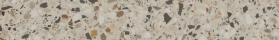 Плинтус Бричиола бежевый светлый матовый обрезной 60x9,5x0,9